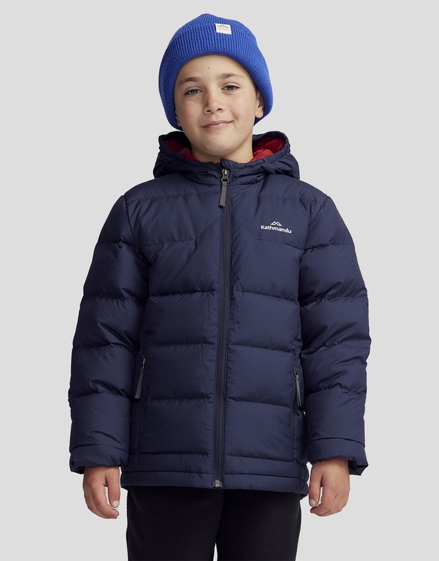 Kathmandu - Epiq Boys Down Puffer Warm Outdoor Winter Jacket