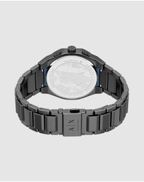 Armani Exchange - Gun-Metal Chronograph Watch