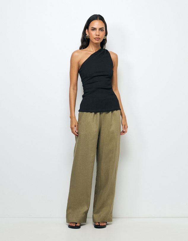AERE - Kora One Shoulder Top
