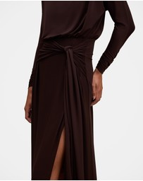 Forever New - Ida Draped Jersey Midi Dress