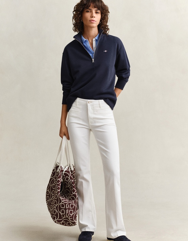 Gant - Shield Half Zip Sweatshirt