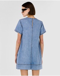 Staple the Label - Rae Chambray Mini Dress