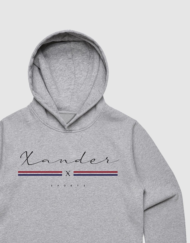 Xander - Grid Hoodie - Youth