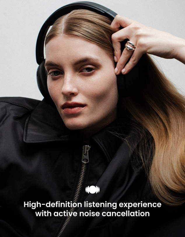 Sudio - K3 Pro - Wireless Active Noise Cancelling Over-Ear Headphones with Powerful Bass & All-Day Comfort