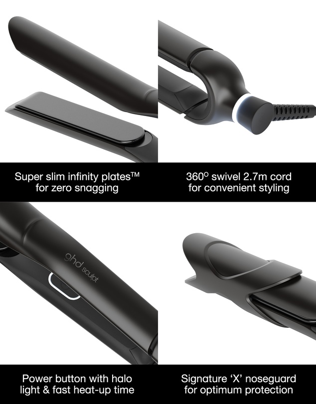 ghd - Sculpt Interactive Hair Straightener in Black