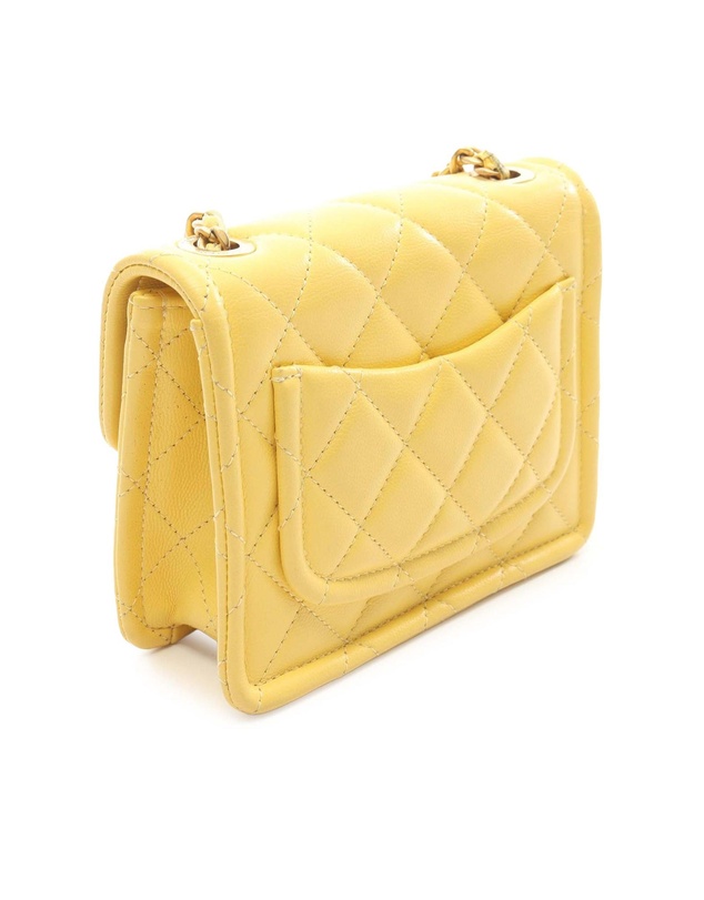 Pre-Loved by Azura Reborn - Pre-Loved Mini Quilted Caviar Sweet Classic Flap