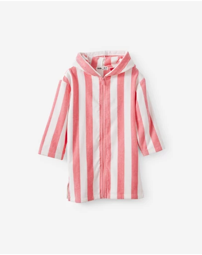 Cotton On Kids - Kids Zip Thru Hooded Towel