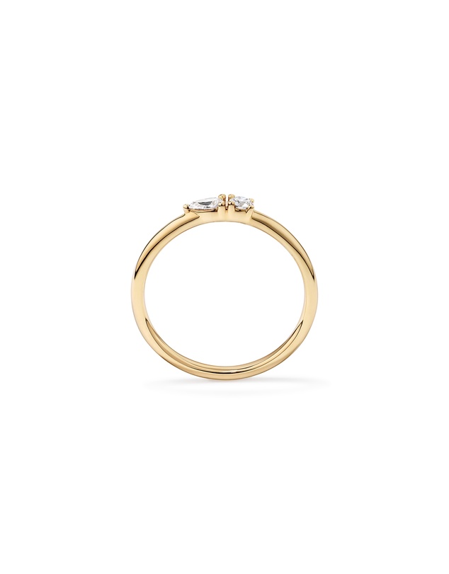 Michael Hill - 0.15TW Lab Diamond Stacker Ring in 10kt Gold