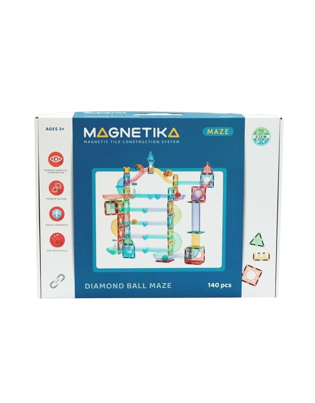Magnetika - Diamond Ball Maze 140pcs