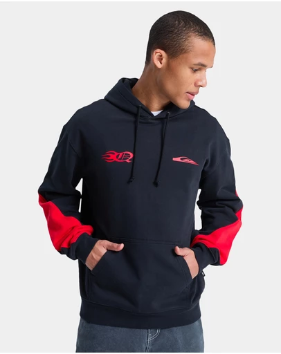 Quiksilver - Mens Mercury Trident Pullover Hoodie