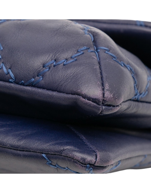 Pre-Loved by Azura Reborn - Pre-Loved Mini Double Stitch Hamptons Flap