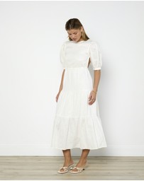 Cirkular - Pre-Loved - SIR. Lorena Tiered Midi Dress