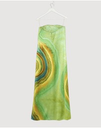Revibe - Repaired Alemais Iris Strapless Gown - AU 10