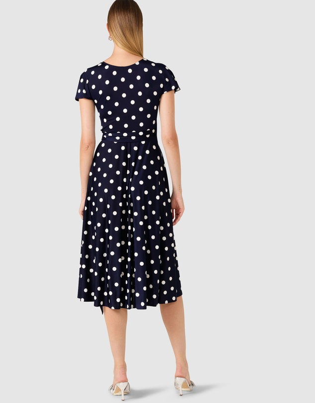 SACHA DRAKE - Reverse Wrap Midi Dress