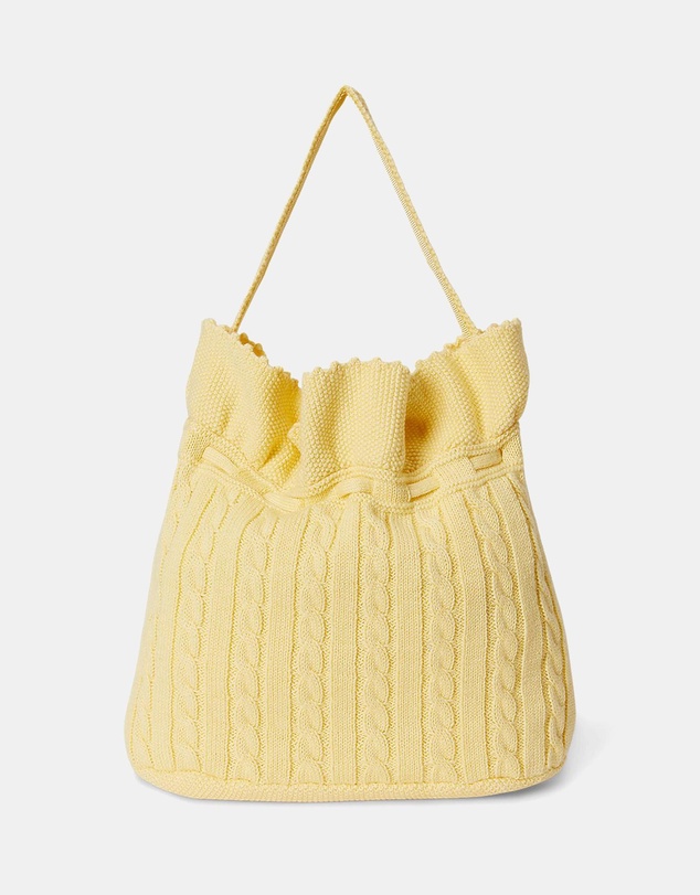 Polo Ralph Lauren - Mini-Cable Drawstring Bucket Bag