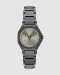 Armani Exchange - Gun-Metal Analogue Watch