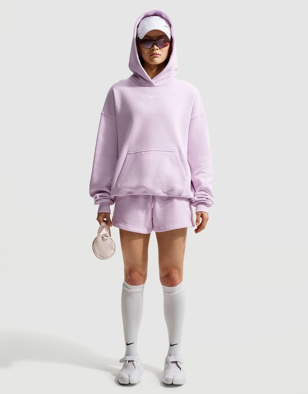 Nike - Studio Fleece Medium Weight Oversized Pullover Hoodie