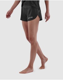 SKINS - SKINS Women's Series-3 Running/Gym Run Shorts Activewear Black