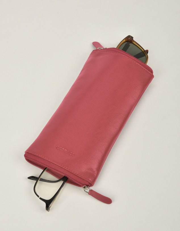 Cobb & Co - Dublin Double-Sided Leather Glasses Pouch
