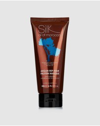 Silk Oil of Morocco - Argan Deep Conditioning REP-Hair Protein Treatment - Value Pack