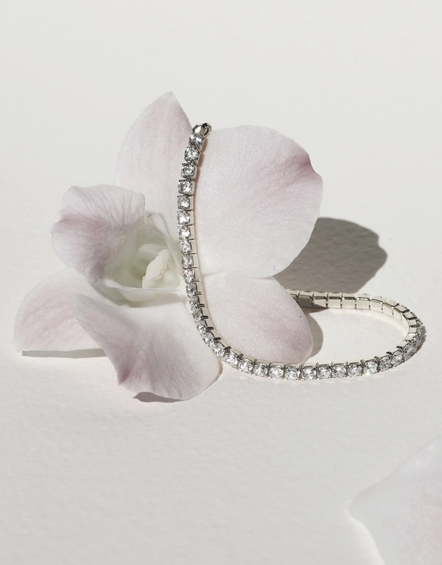 SAINT VALENTINE - Aspen Tennis Bracelet - Silver