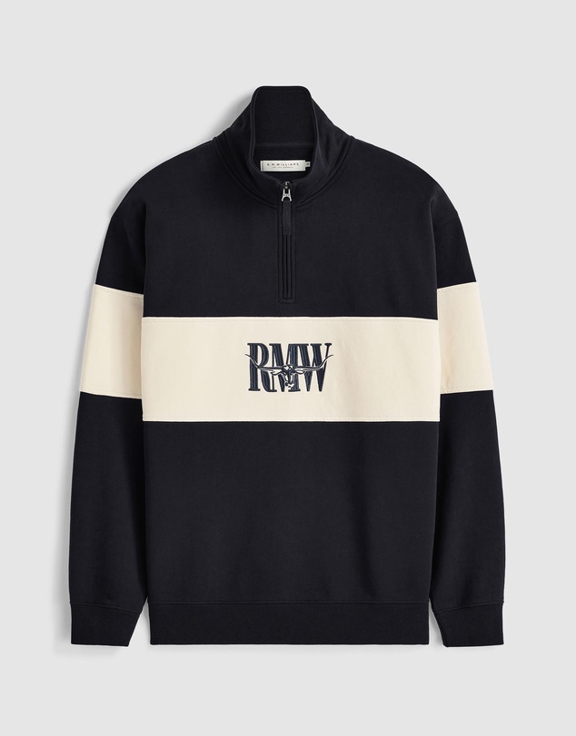 R.M.Williams - Heritage Panel Quarter Zip