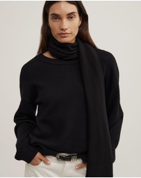 Witchery - Scarf Detail Knit