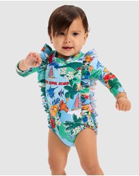 Seafolly - Viva Vacation Frill Sunsuit - Babies