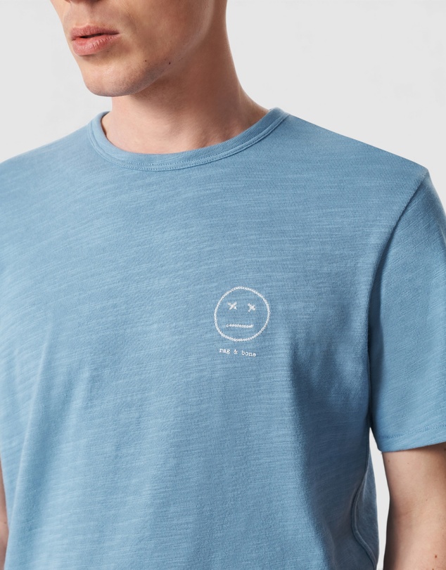 rag & bone - Sour Face Embroidered Tee