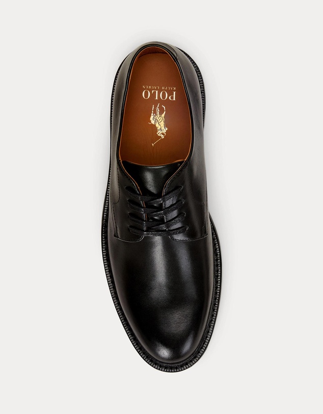 Polo Ralph Lauren - Asher Burnished Leather Derby Shoes - Men's