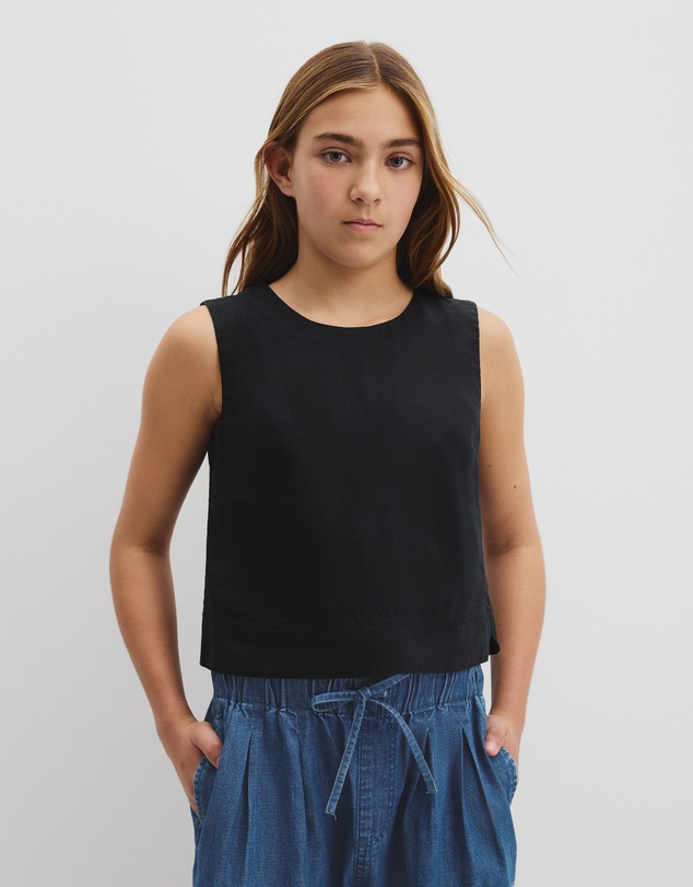 Country Road - Teen Linen Tank