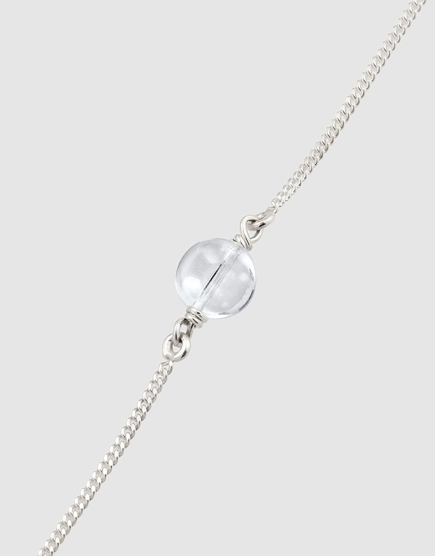 Elli Jewelry - Rock Crystal Bracelet in 925 Silver