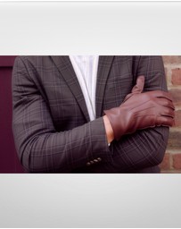 DENTS - Officers Classic Leather Gloves w 100% Wool Lining
