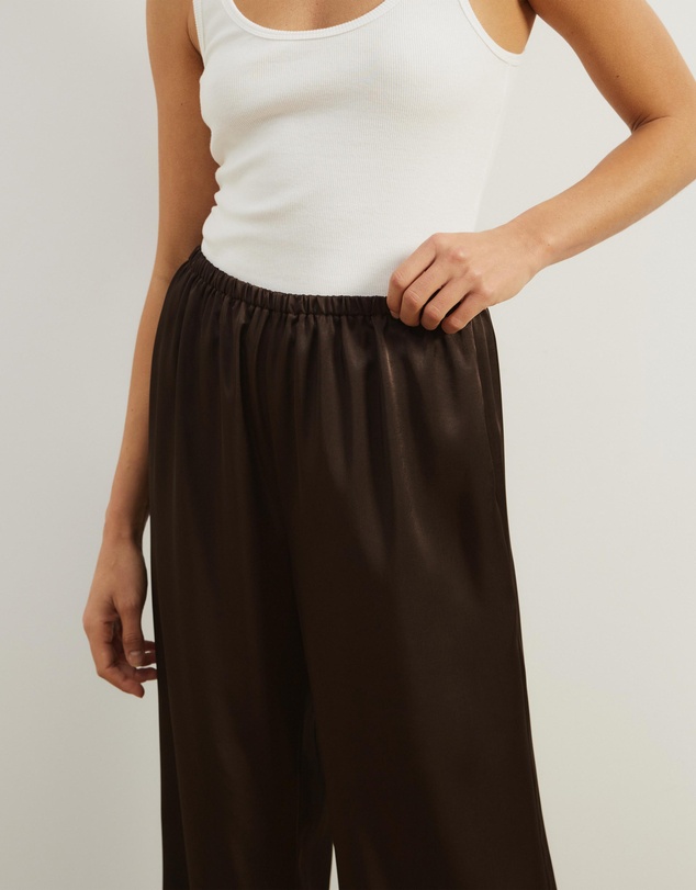 Atmos&Here - Saffron Satin Pants