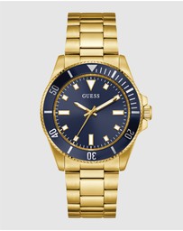 GUESS - Guess Cliff Mens Gold Tone Analogue Watch