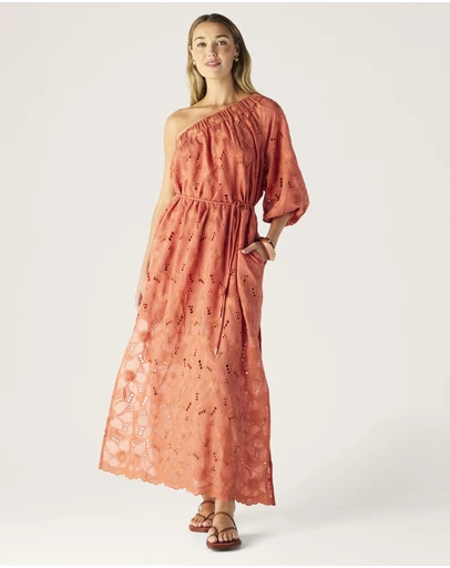 MOS The Label - Loretta One Shoulder Dress