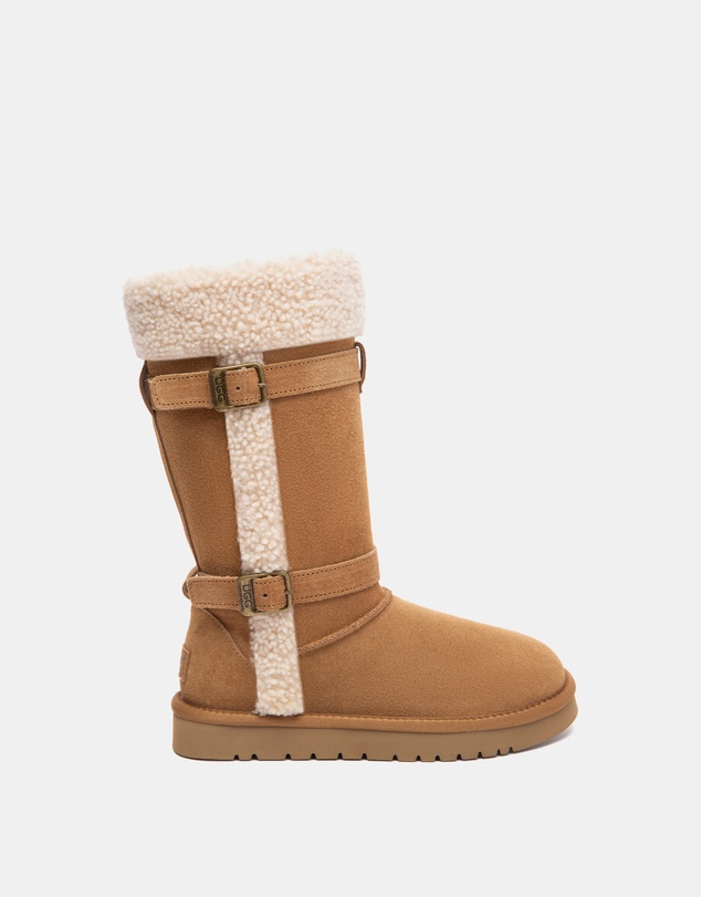 EVERAU - Australian Shepherd Ugg Tall Nordel Cow Suede Upper UGG Boots