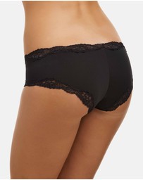 Love and Lustre - Classic Lace French Hipster Brief 2 Pack