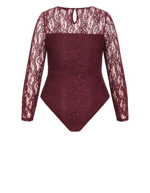 City Chic - Delilah Lace Bodysuit