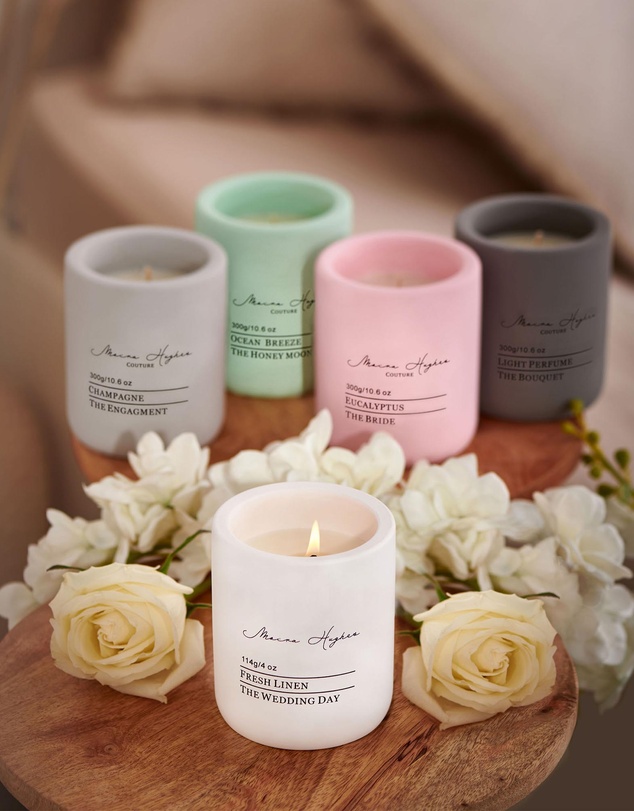 Moira Hughes - The White Label - The Bride Candle