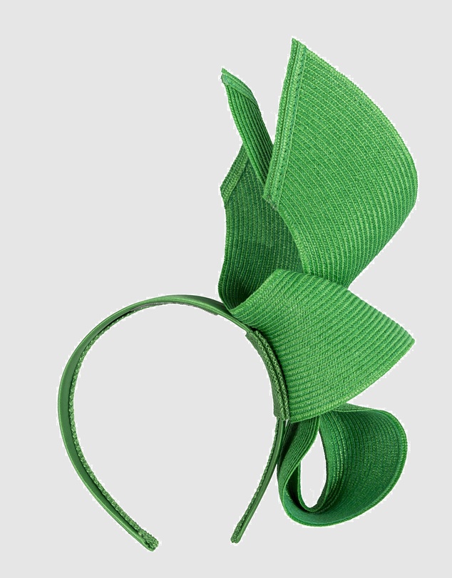 Max Alexander - Tall Green Racing Fascinator