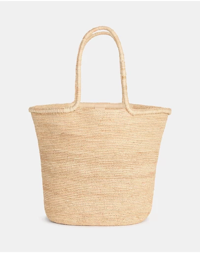 ARKET - Anycia Straw Tote
