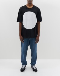 Bassike - slouch fit dot t.shirt