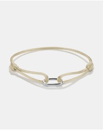 THOMAS SABO - THOMAS SABO Connect Textile Bracelet Beige