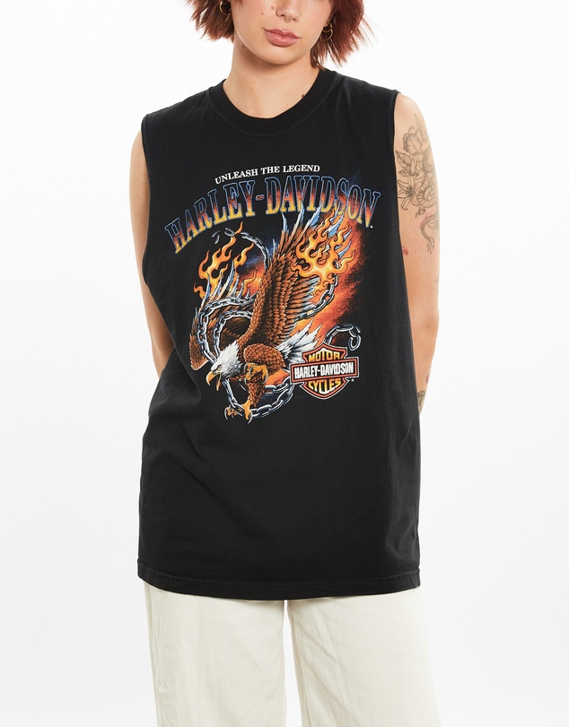 Vintage by The Real Deal - Pre Loved - Vintage Harley Davidson Tank