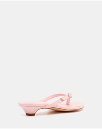 Therapy - Noir Thong Heels