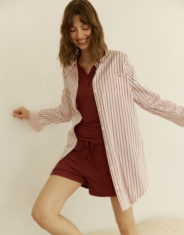 Gingerlilly - Lolita Stripe Night Shirt