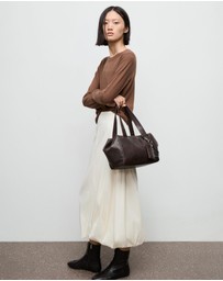 M.N.G - Fine-Knit Crew-Neck Sweater