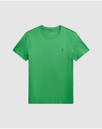 Polo Ralph Lauren - Custom Slim Fit Jersey Crewneck T-Shirt