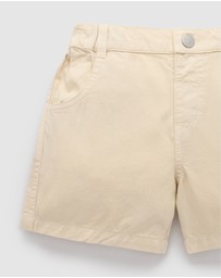 Purebaby - Knee Length Short -Kids-Babies